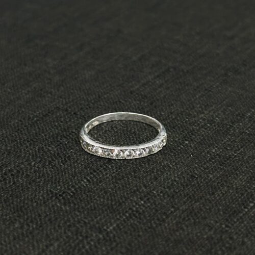 แหวนเพชรกลม เรียบๆ ขนาด50mm 02